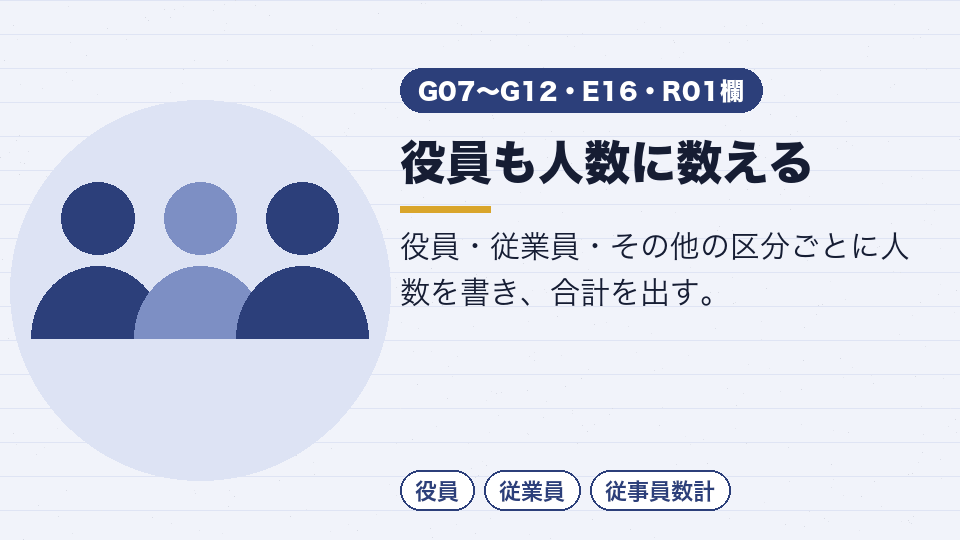 役員も人数に数える