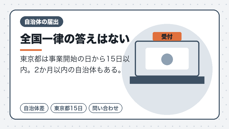 全国一律の答えはない